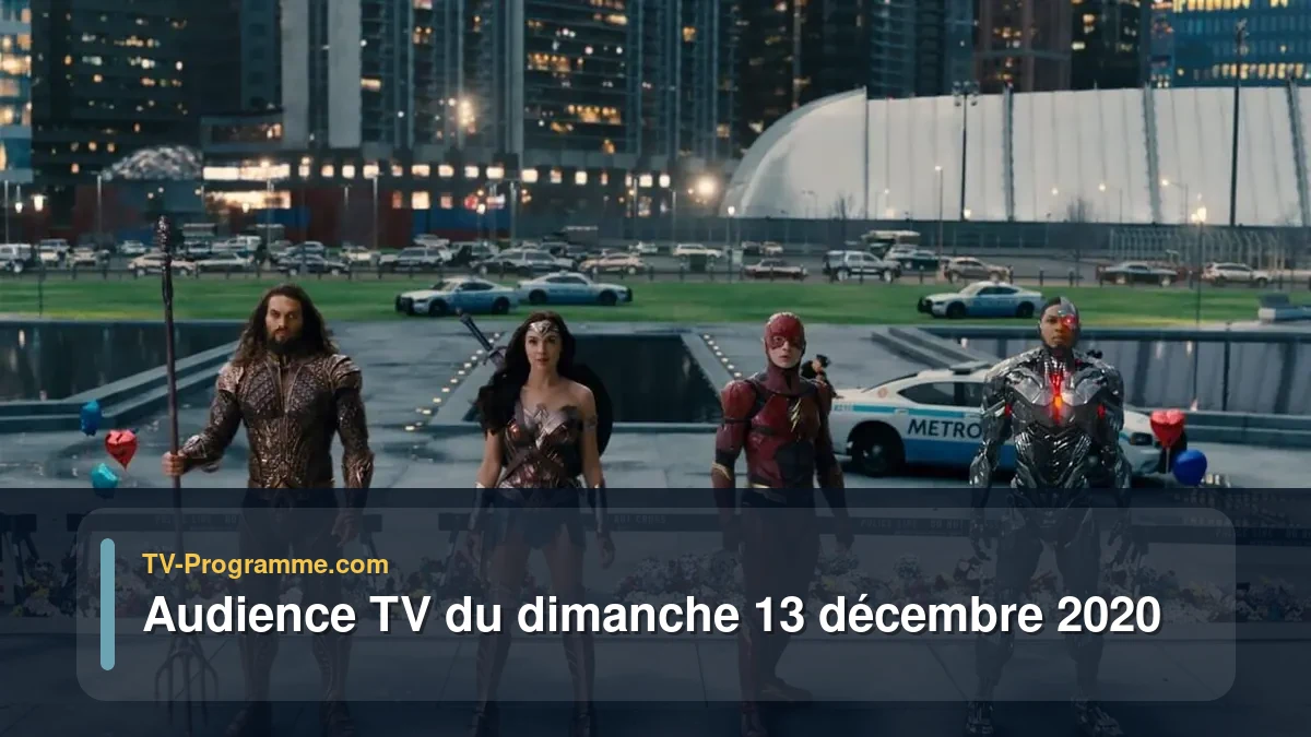 Audiences TV et audimat en prime time du Dimanche 13 décembre 2020