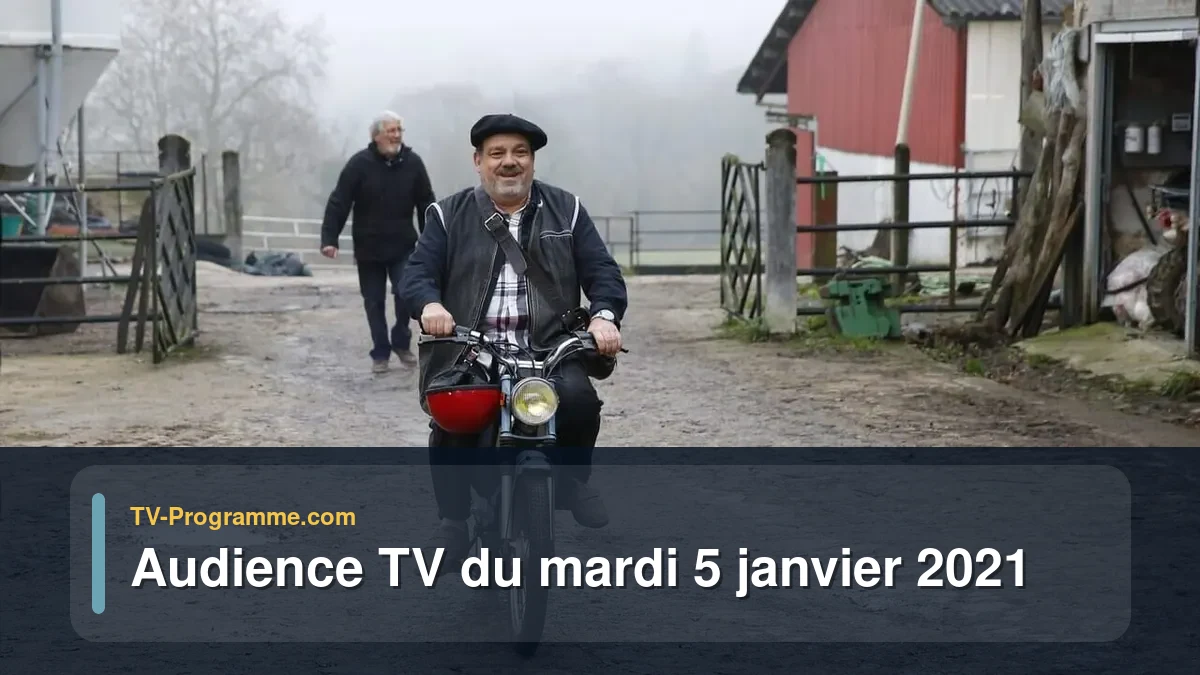 Audiences TV et audimat en prime time du Mardi 5 janvier 2021