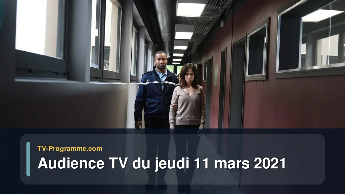 Audiences TV et audimat en prime time du Jeudi 11 mars 2021