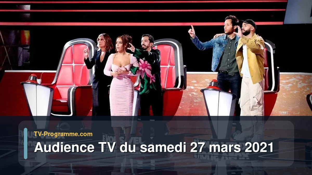 Audiences TV et audimat en prime time du Samedi 27 mars 2021