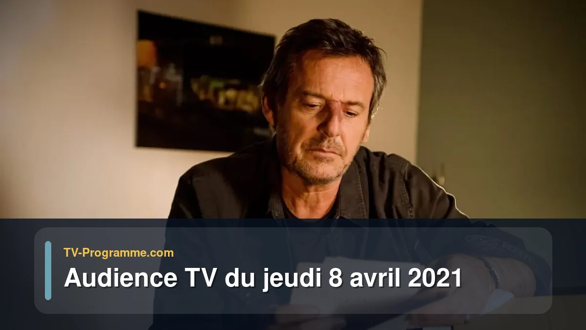 Audiences TV et audimat en prime time du Jeudi 8 avril 2021