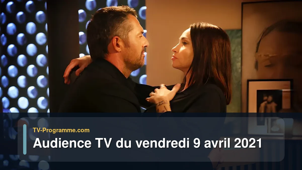 Audiences TV et audimat en prime time du Vendredi 9 avril 2021