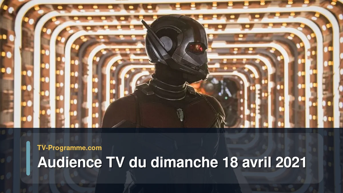 Audiences TV et audimat en prime time du Dimanche 18 avril 2021