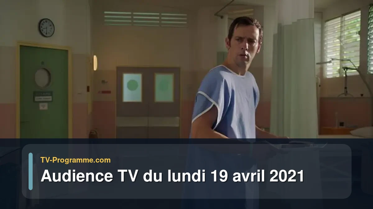 Audiences TV et audimat en prime time du Lundi 19 avril 2021