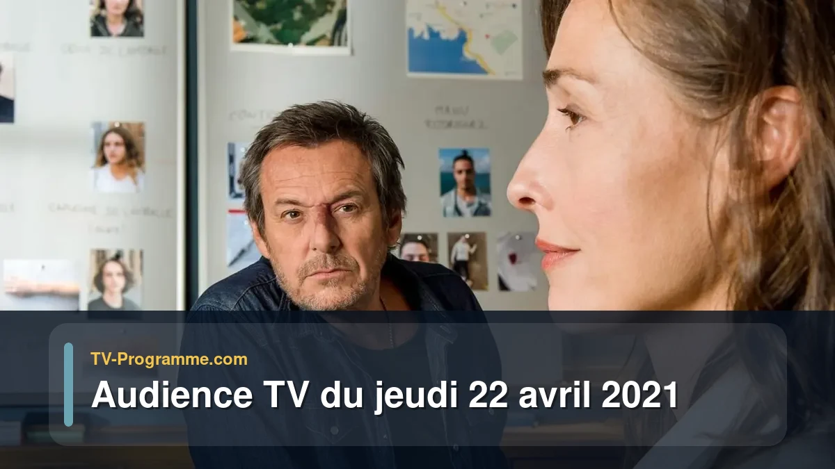 Audiences TV et audimat en prime time du Jeudi 22 avril 2021