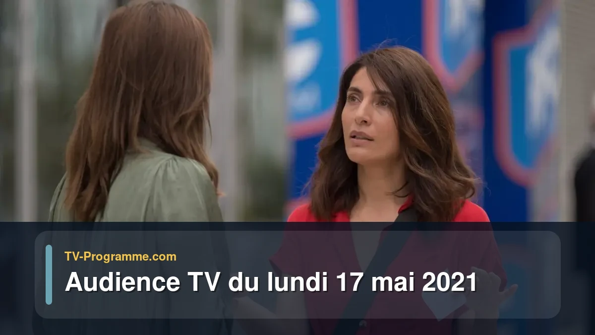 Audiences TV et audimat en prime time du Lundi 17 mai 2021