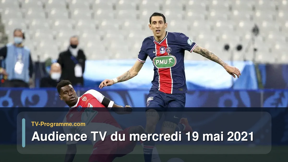 Audiences TV et audimat en prime time du Mercredi 19 mai 2021