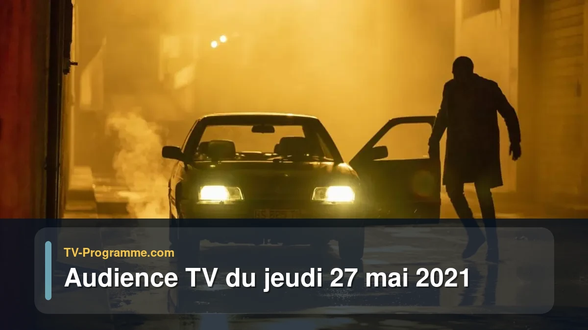 Audiences TV et audimat en prime time du Jeudi 27 mai 2021