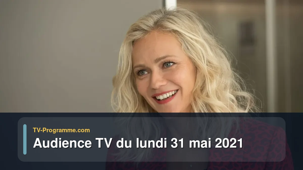 Audiences TV et audimat en prime time du Lundi 31 mai 2021