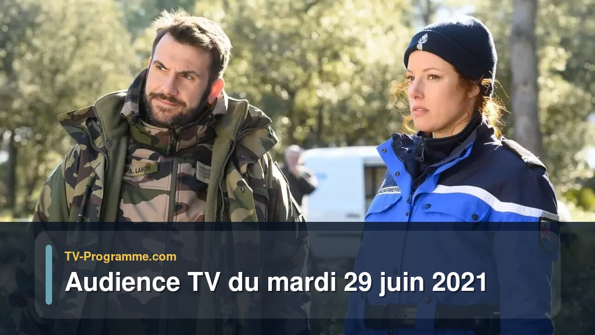 Audiences TV et audimat en prime time du Mardi 29 juin 2021