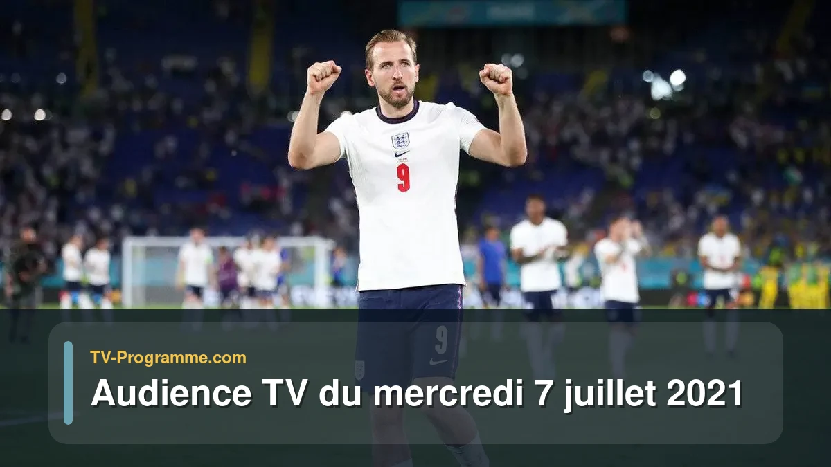 Audiences TV et audimat en prime time du Mercredi 7 juillet 2021
