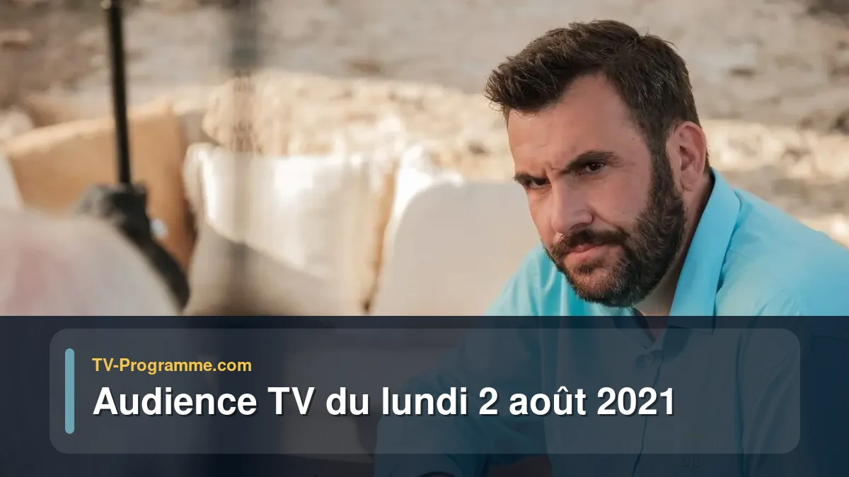 Audiences TV et audimat en prime time du Lundi 2 août 2021