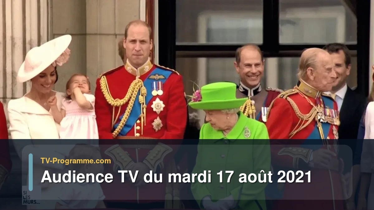 Audiences TV et audimat en prime time du Mardi 17 août 2021