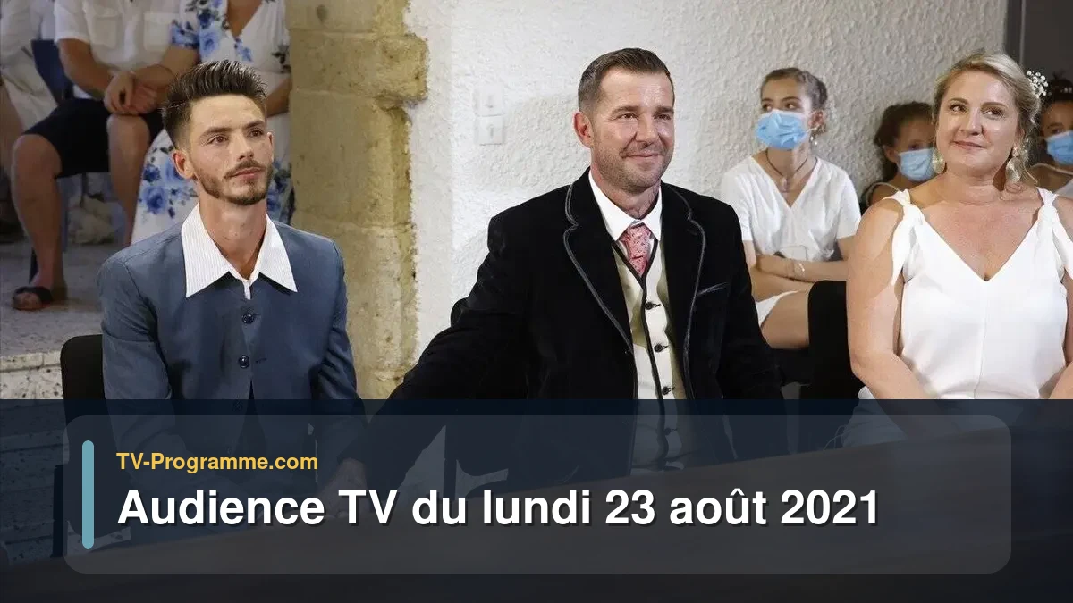 Audiences TV et audimat en prime time du Lundi 23 août 2021