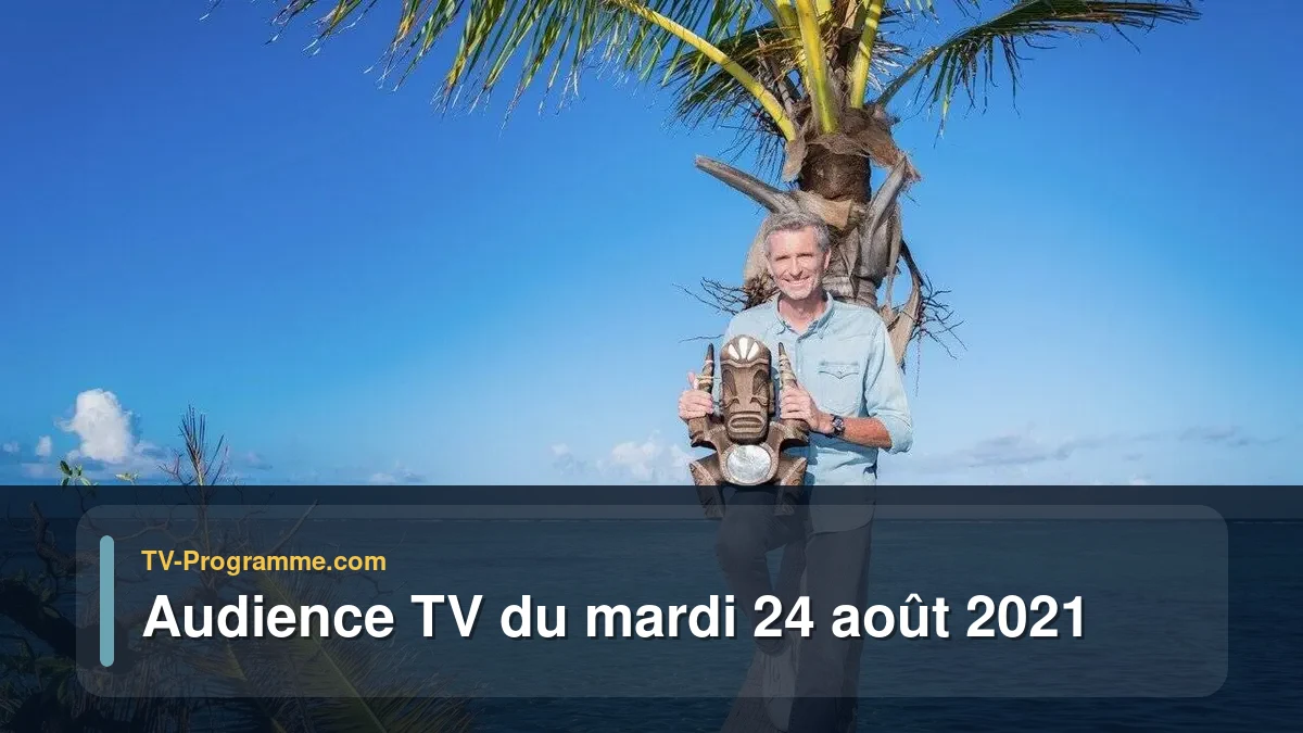 Audiences TV et audimat en prime time du Mardi 24 août 2021