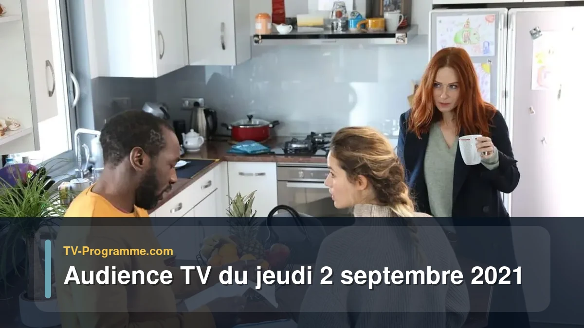 Audiences TV et audimat en prime time du Jeudi 2 septembre 2021
