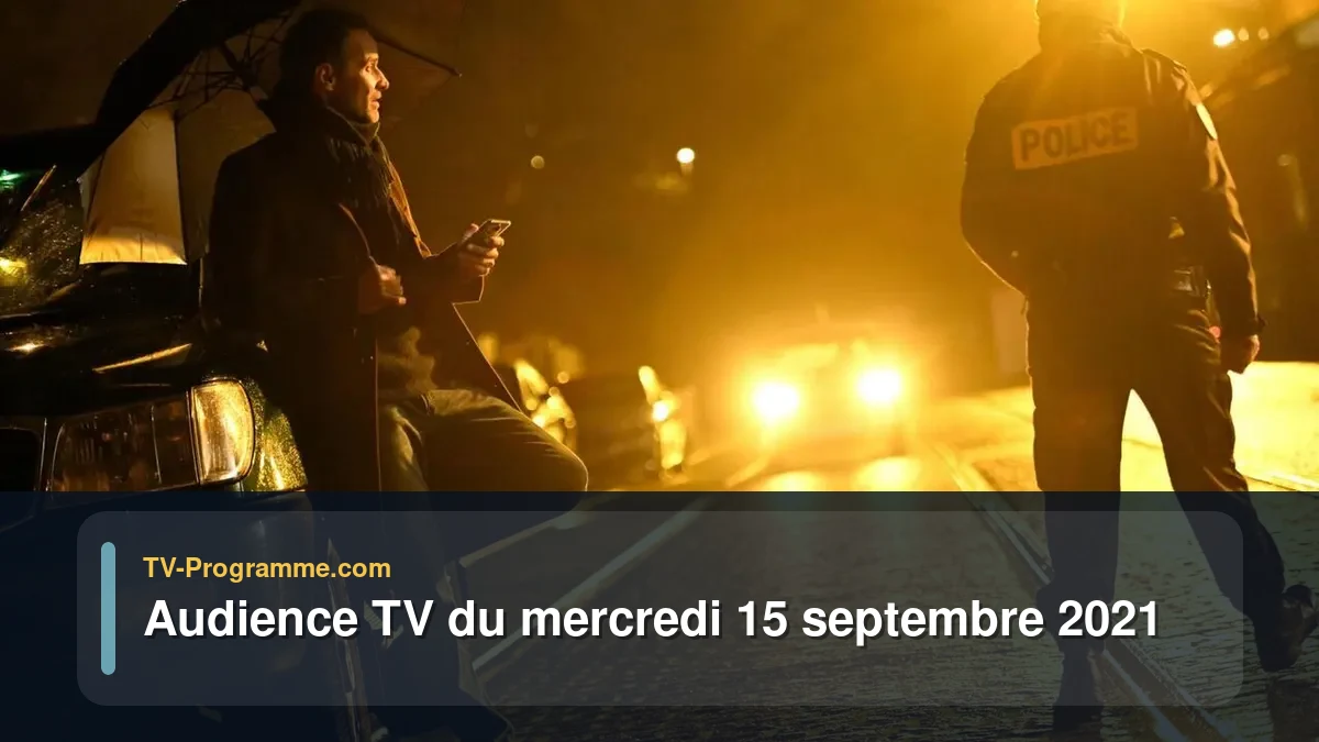 Audiences TV et audimat en prime time du Mercredi 15 septembre 2021