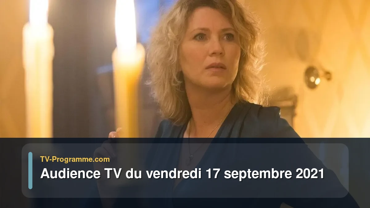 Audiences TV et audimat en prime time du Vendredi 17 septembre 2021