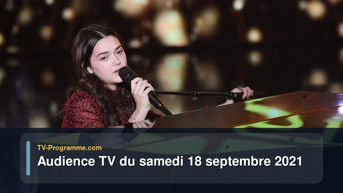 Audiences TV et audimat en prime time du Samedi 18 septembre 2021