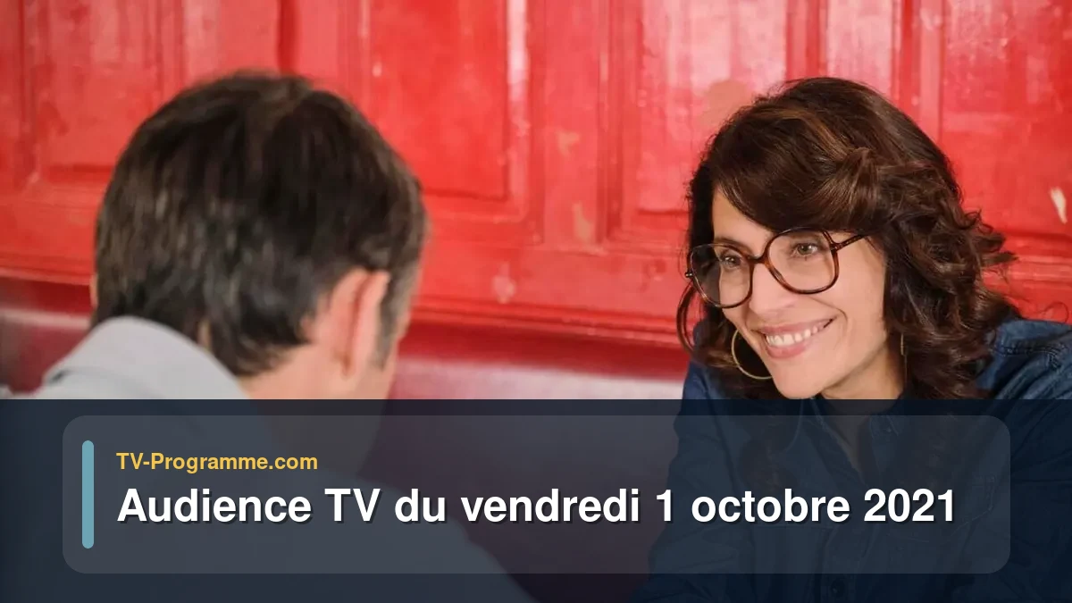 Audiences TV et audimat en prime time du Vendredi 1 octobre 2021