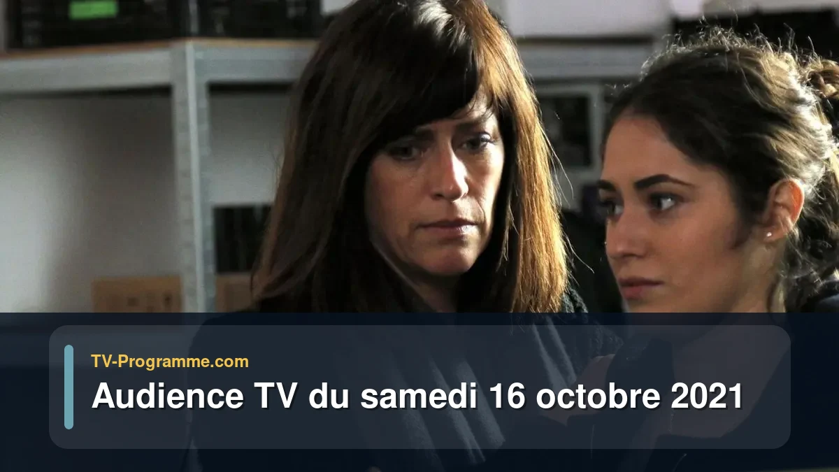 Audiences TV et audimat en prime time du Samedi 16 octobre 2021
