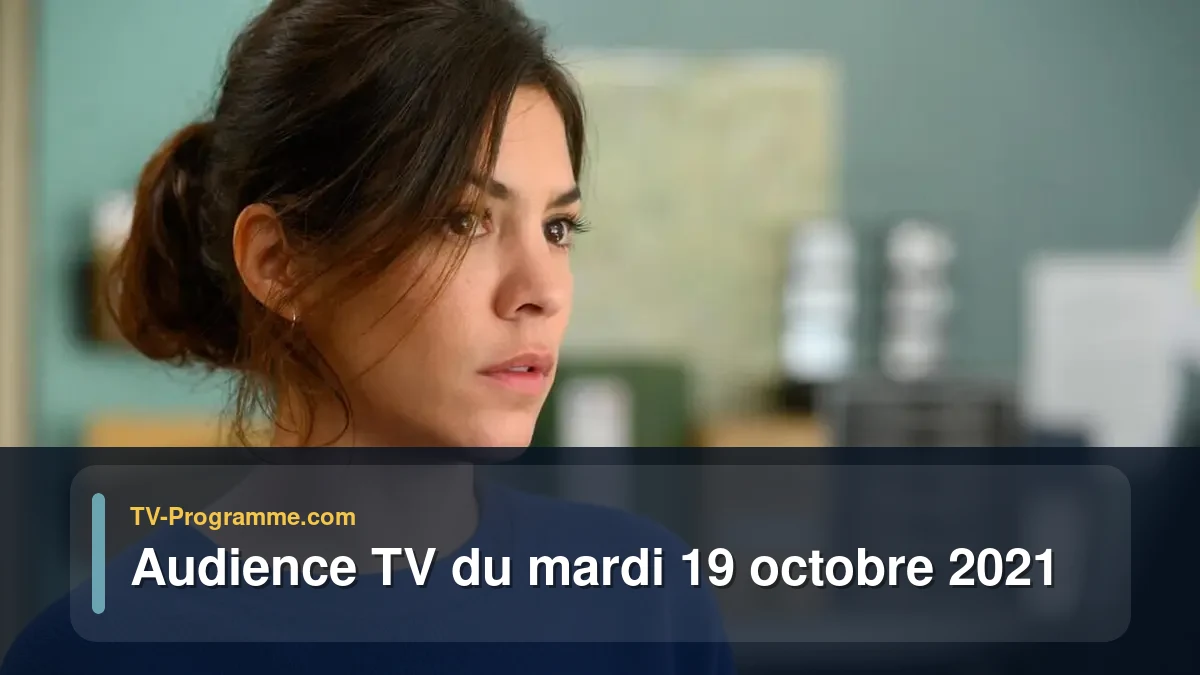 Audiences TV et audimat en prime time du Mardi 19 octobre 2021