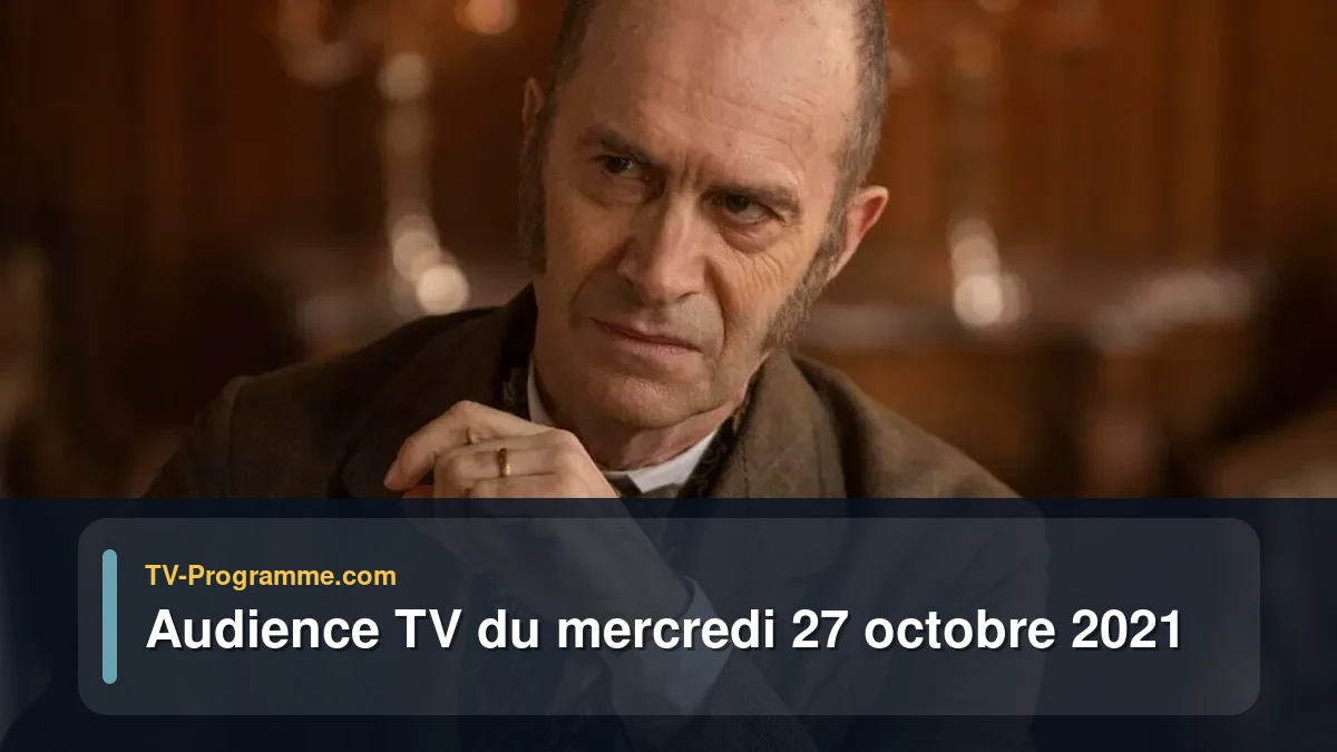 Audiences TV et audimat en prime time du Mercredi 27 octobre 2021