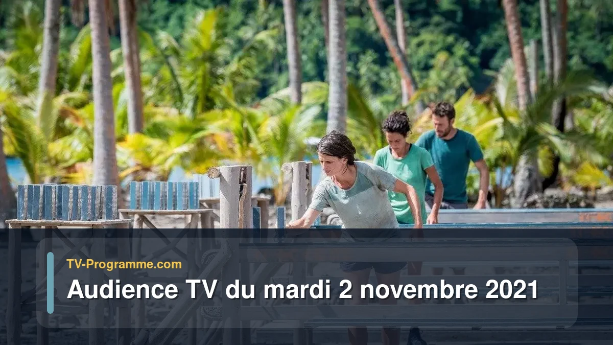 Audiences TV et audimat en prime time du Mardi 2 novembre 2021