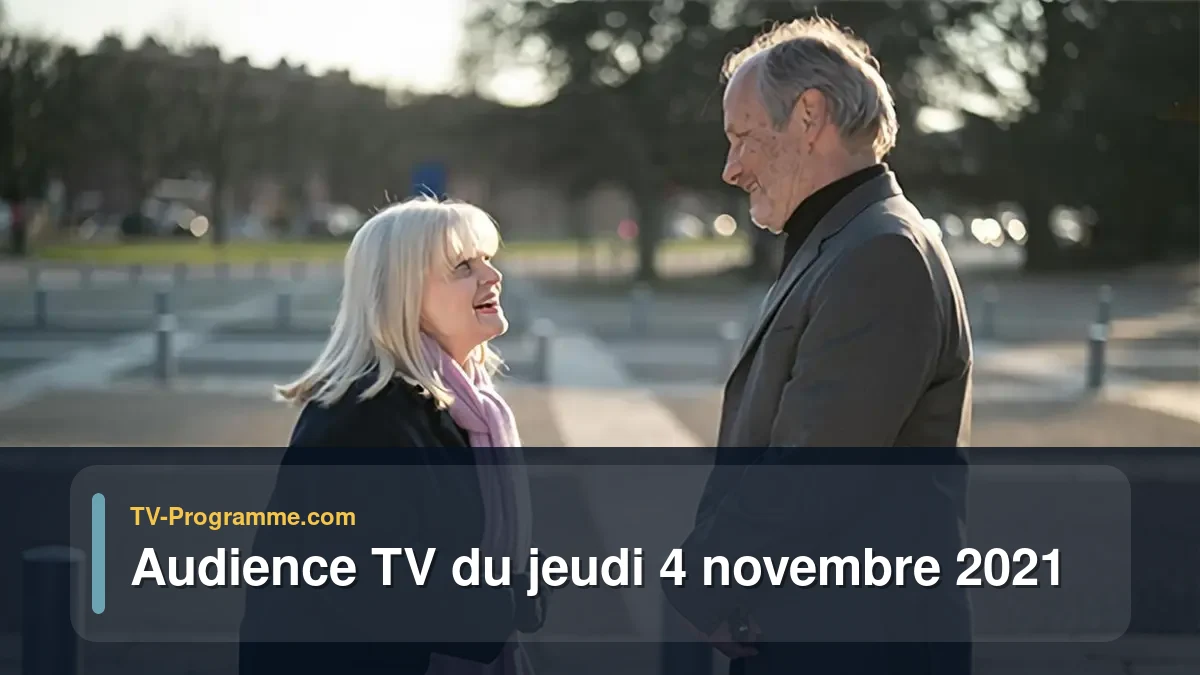 Audiences TV et audimat en prime time du Jeudi 4 novembre 2021