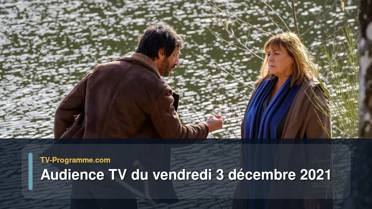 Audiences TV et audimat en prime time du Vendredi 3 décembre 2021