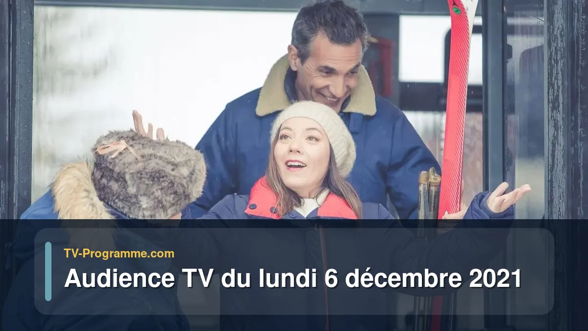 Audiences TV et audimat en prime time du Lundi 6 décembre 2021