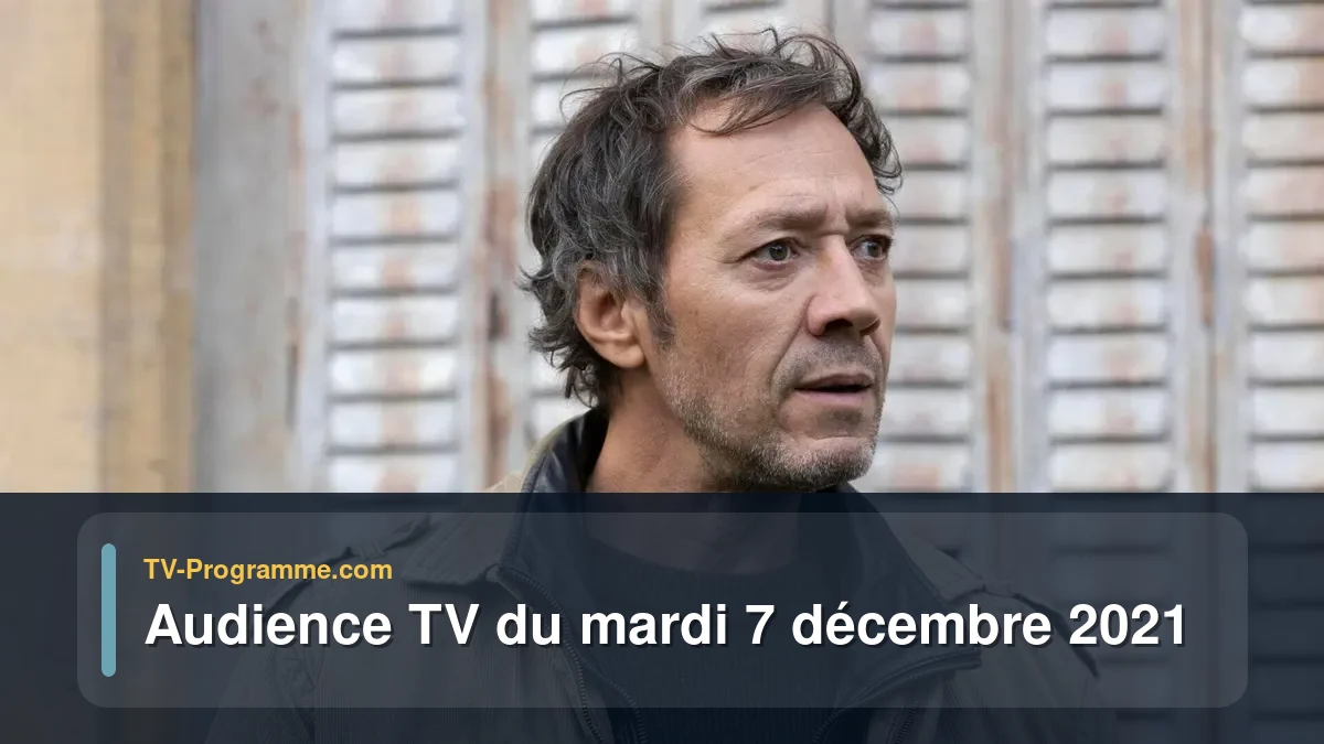 Audiences TV et audimat en prime time du Mardi 7 décembre 2021