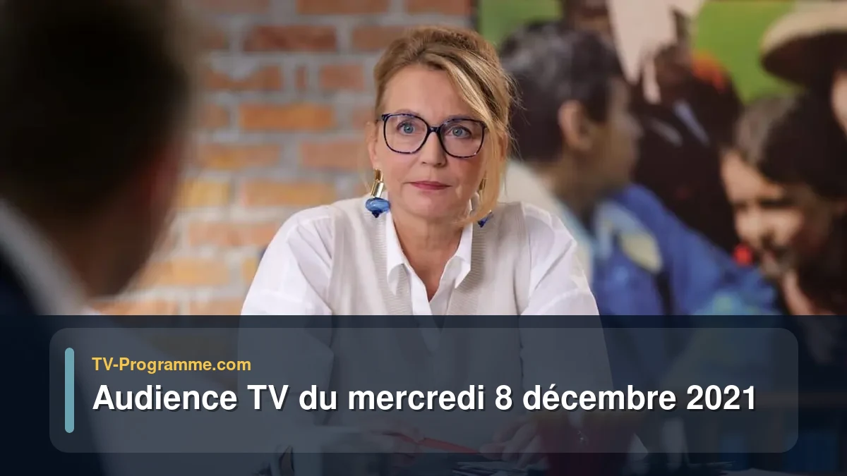 Audiences TV et audimat en prime time du Mercredi 8 décembre 2021