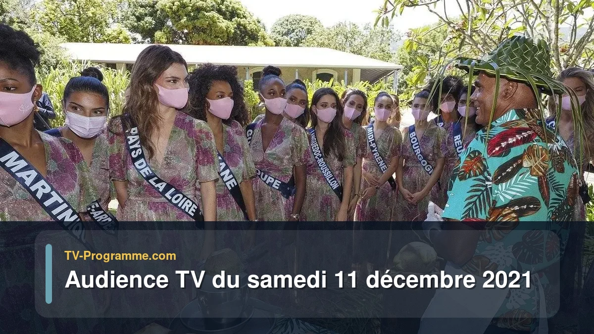Audiences TV et audimat en prime time du Samedi 11 décembre 2021