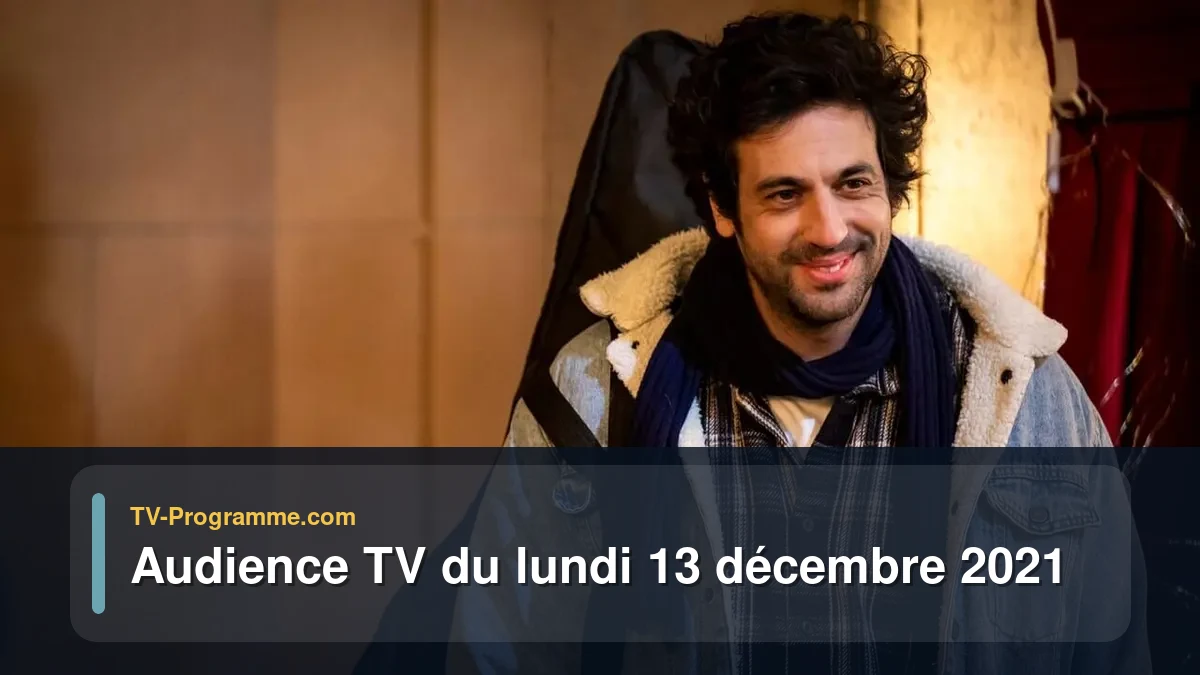 Audiences TV et audimat en prime time du Lundi 13 décembre 2021
