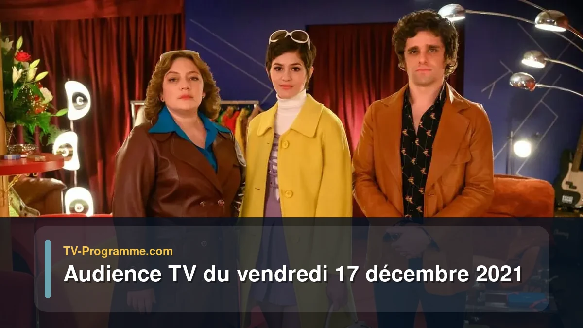 Audiences TV et audimat en prime time du Vendredi 17 décembre 2021