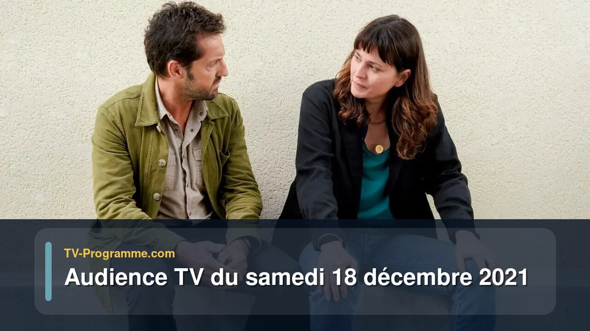 Audiences TV et audimat en prime time du Samedi 18 décembre 2021