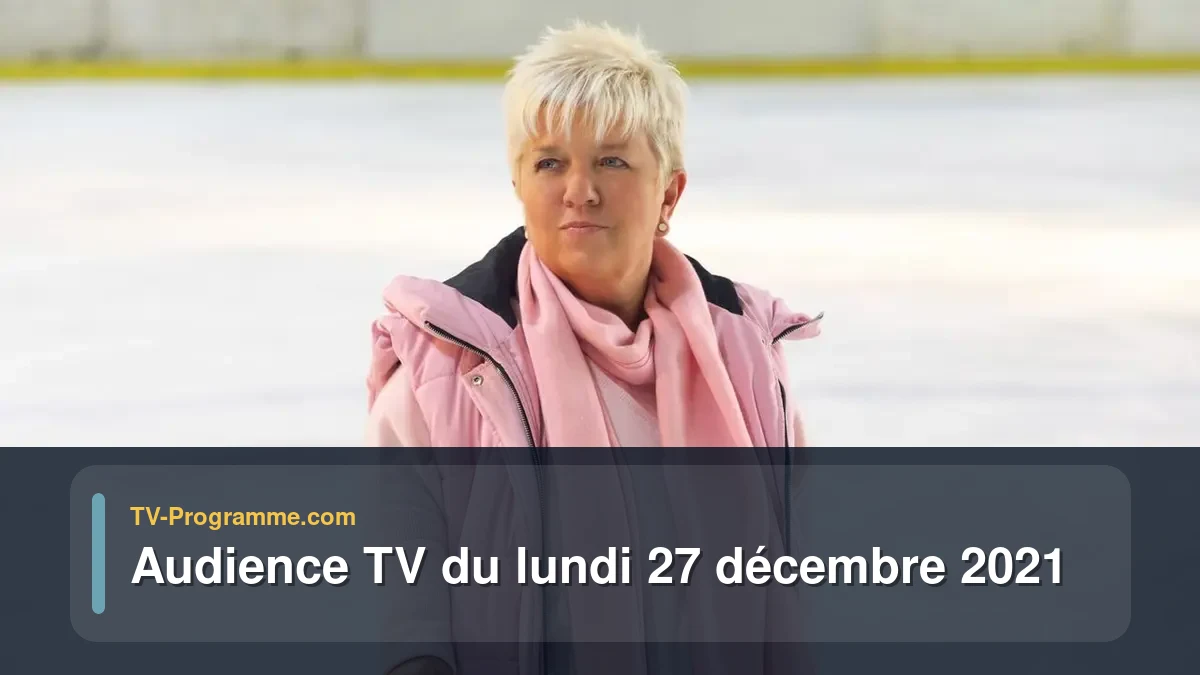 Audiences TV et audimat en prime time du Lundi 27 décembre 2021