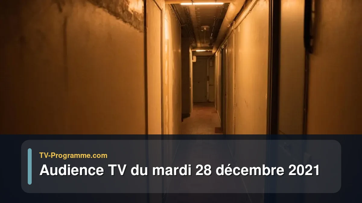Audiences TV et audimat en prime time du Mardi 28 décembre 2021