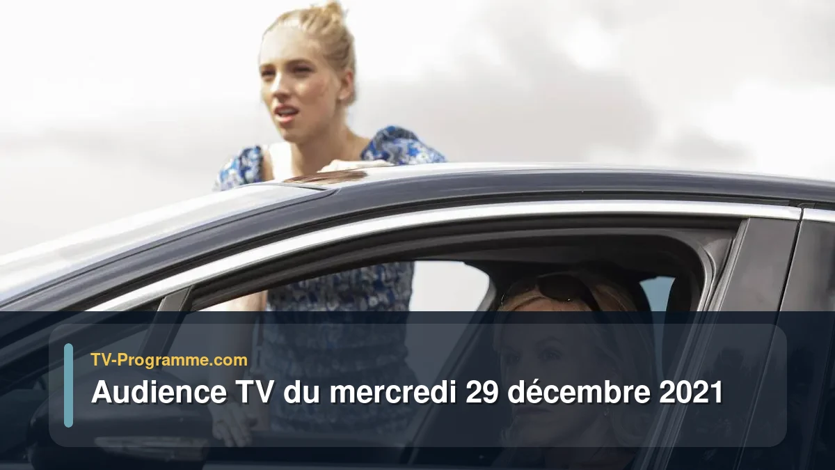 Audiences TV et audimat en prime time du Mercredi 29 décembre 2021