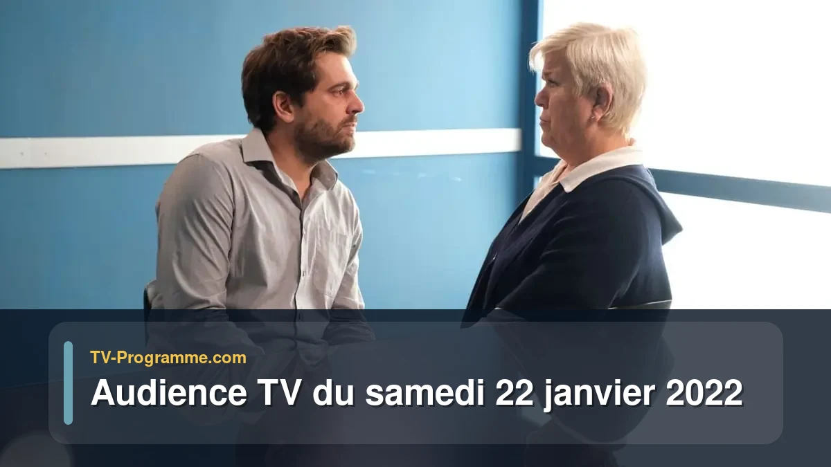 Audiences TV et audimat en prime time du Samedi 22 janvier 2022