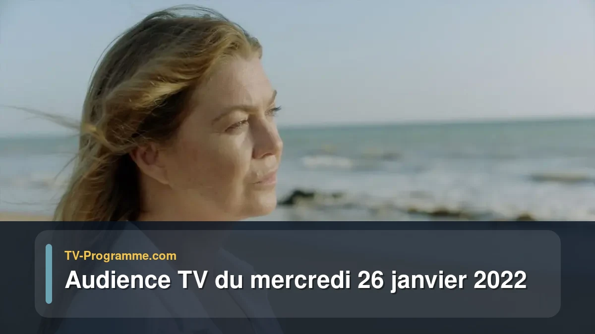 Audiences TV et audimat en prime time du Mercredi 26 janvier 2022