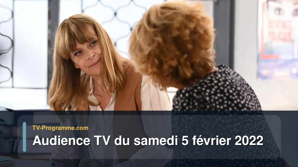Audiences TV et audimat en prime time du Samedi 5 février 2022