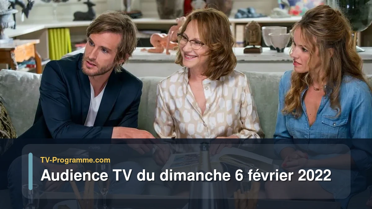 Audiences TV et audimat en prime time du Dimanche 6 février 2022