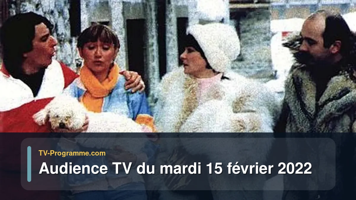 Audiences TV et audimat en prime time du Mardi 15 février 2022