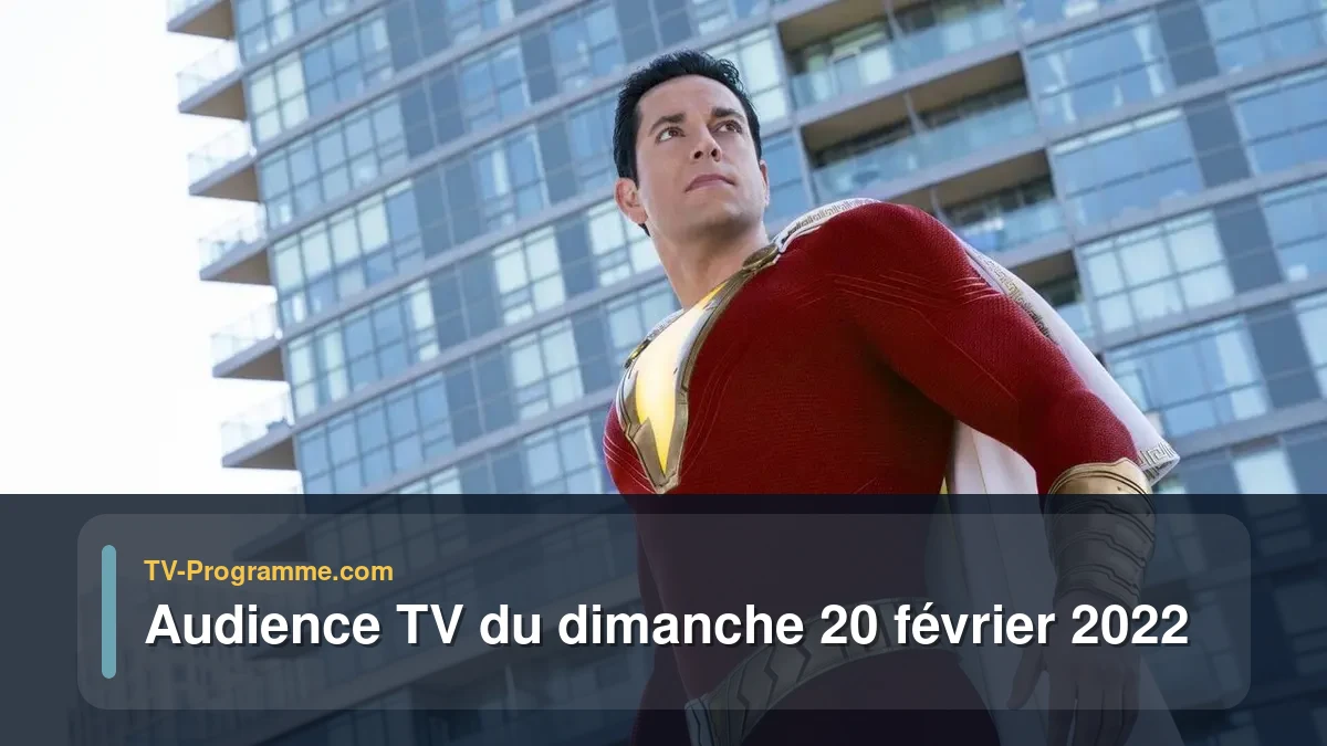 Audiences TV et audimat en prime time du Dimanche 20 février 2022