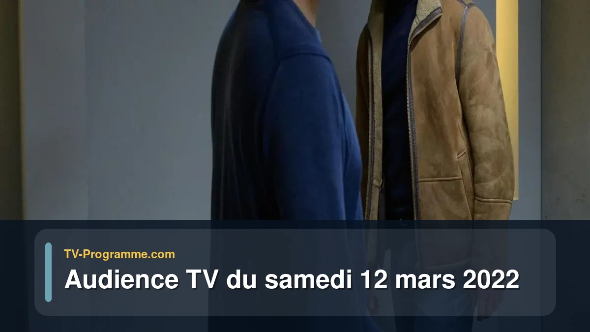 Audiences TV et audimat en prime time du Samedi 12 mars 2022