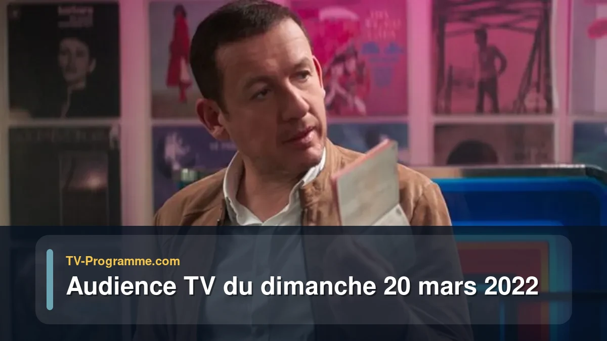 Audiences TV et audimat en prime time du Dimanche 20 mars 2022