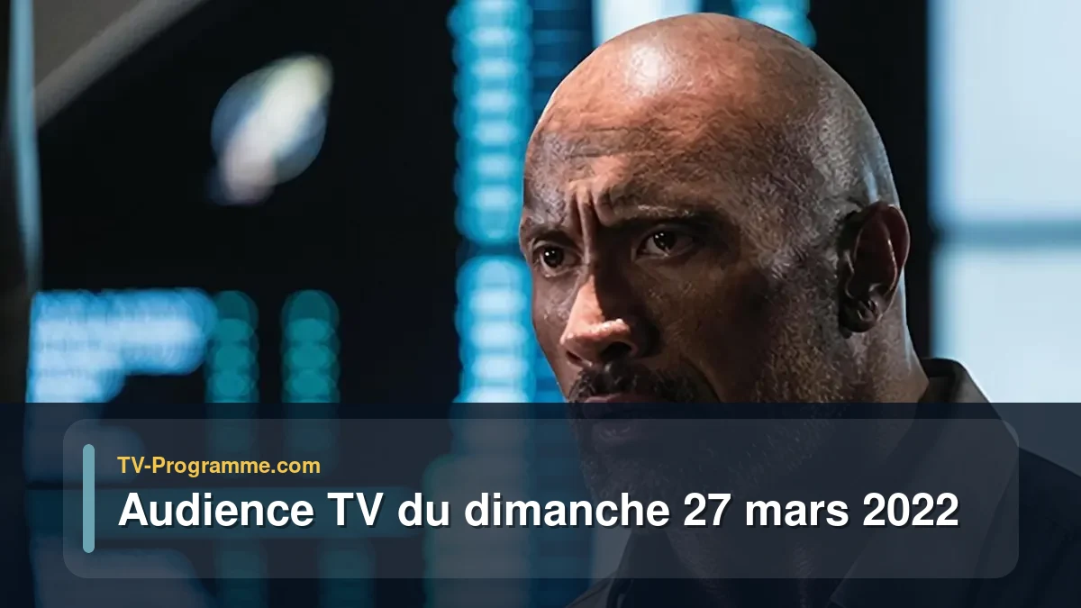 Audiences TV et audimat en prime time du Dimanche 27 mars 2022