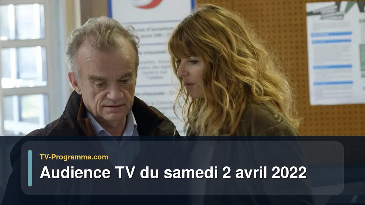 Audiences TV et audimat en prime time du Samedi 2 avril 2022